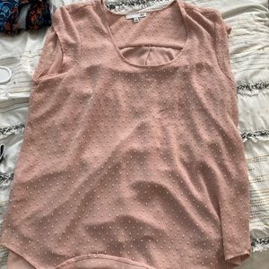 DR2 (Daniel Rainn) textured pink blouse